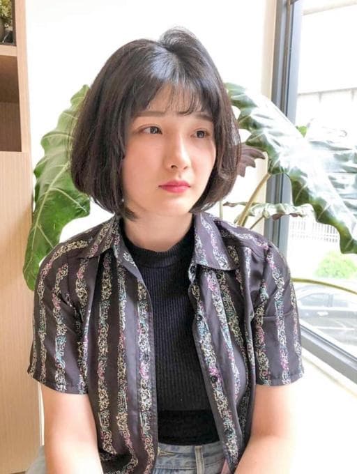 女生短髮、短瀏海、短髮