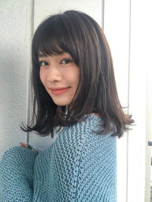 女生中長髮、女生染髮、女生燙髮