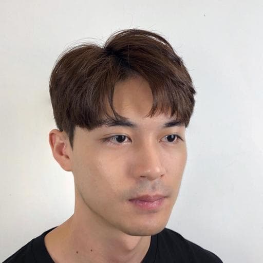 男生短髮、短瀏海、男生染髮