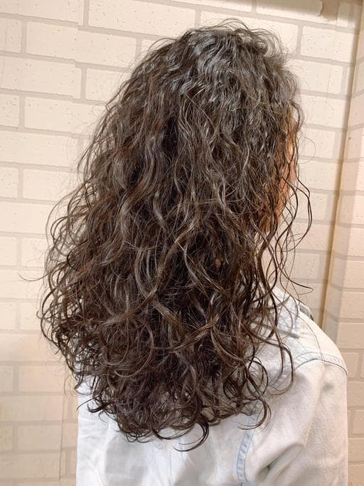 長瀏海、女生長髮、溫塑燙