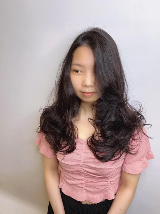 長瀏海、女生長髮、桃園剪髮