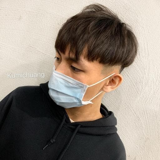 男生短髮、男生卷髮、溫塑燙