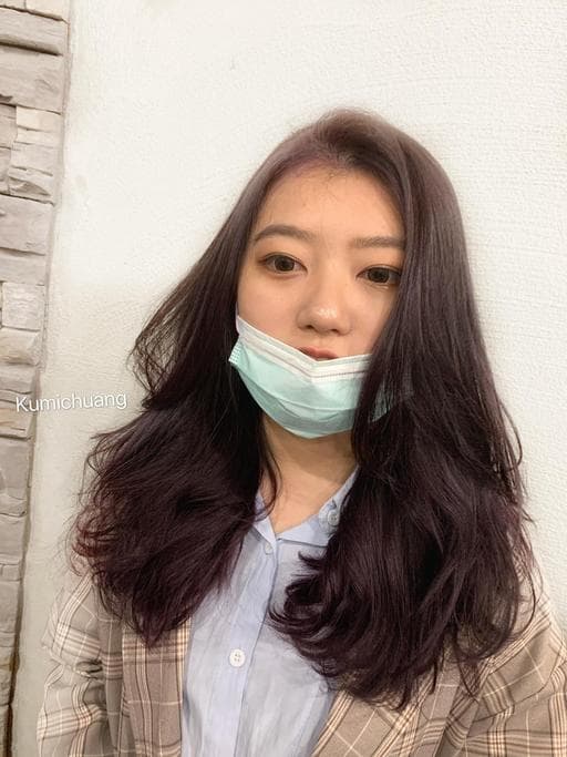 長瀏海、女生染燙、女生染髮