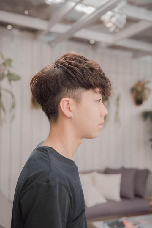 男生短髮、男生Undercut、男生卷髮