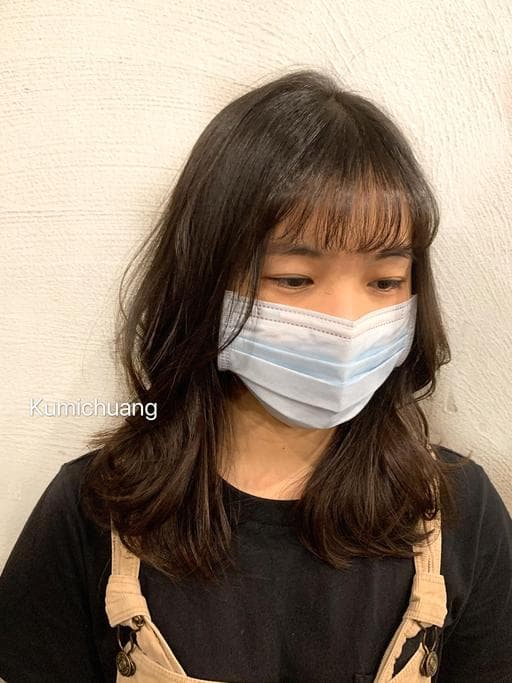 女生長髮、髮妝燙、電棒造型