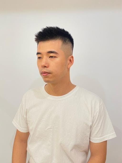 男生Undercut、男生紋理剪裁、型男漸變短髮