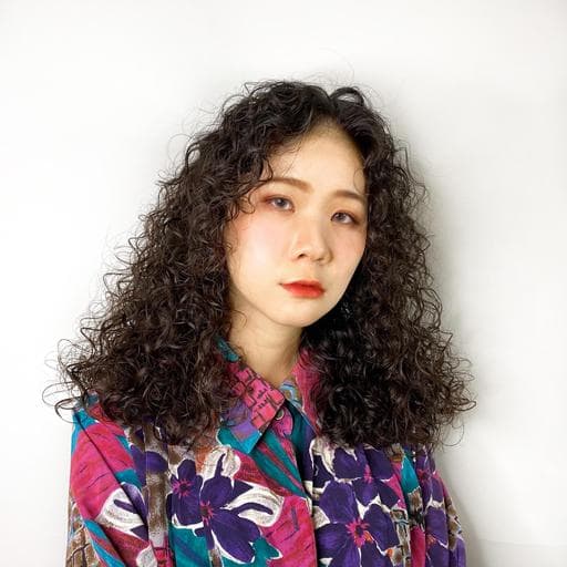 溫塑燙、女生長髮、短瀏海