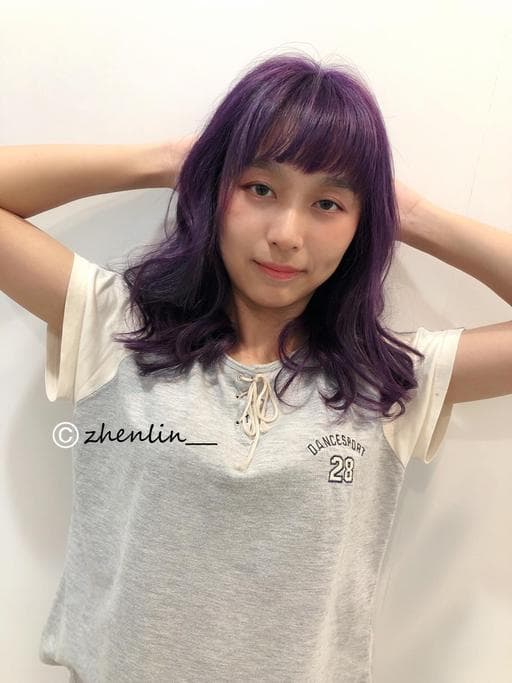 浪漫大卷、漂色、女生長髮