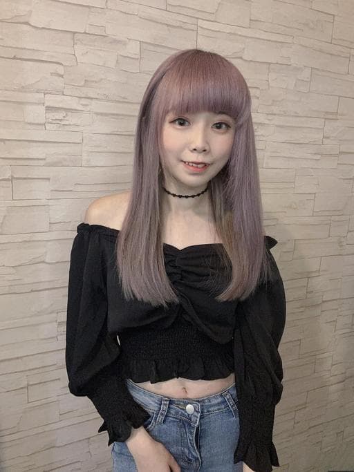 漂色、灰色系、女生長髮