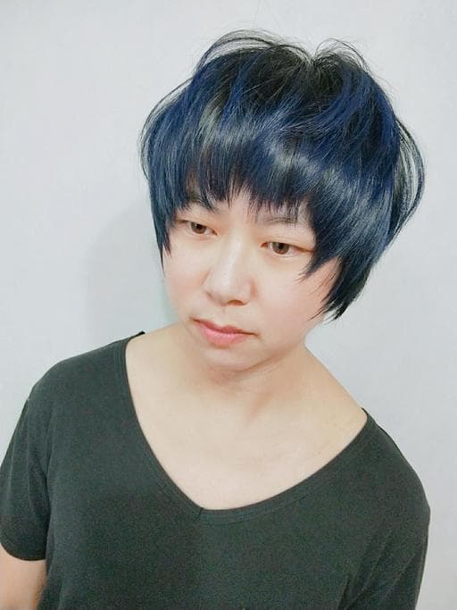 女生短髮、漂色、特殊色