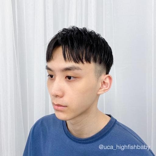 男生短髮、男生Undercut、男生卷髮