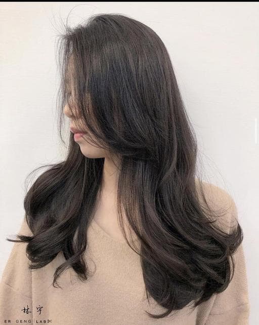 女生長髮、女生燙髮、溫塑燙