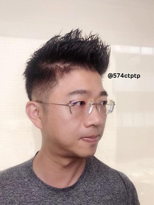 男生Undercut、男生短髮、短瀏海