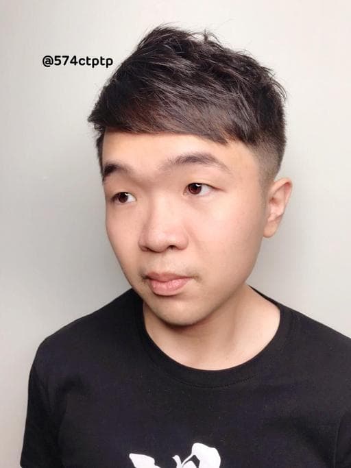 男生短髮、男生Undercut、短瀏海