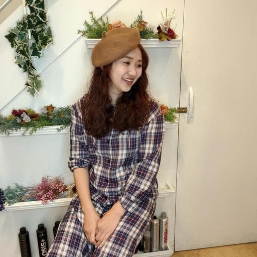 長瀏海、女生長髮、溫塑燙