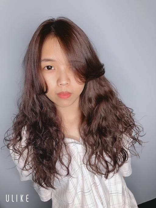長瀏海、女生長髮、不用漂髮