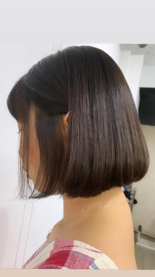 女生短髮、短瀏海、女生燙髮