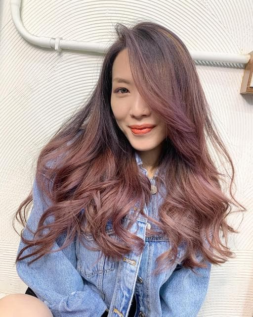 長瀏海、女生長髮、溫塑燙