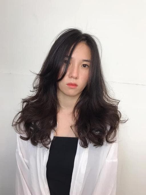 女生長髮、溫塑燙、女神系捲髮