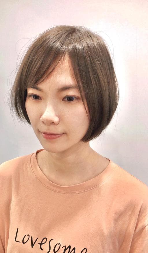 女生短髮、鮑伯頭、不用漂髮
