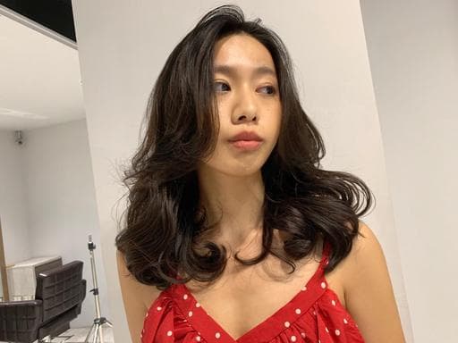浪漫大卷、女生長髮、溫塑燙