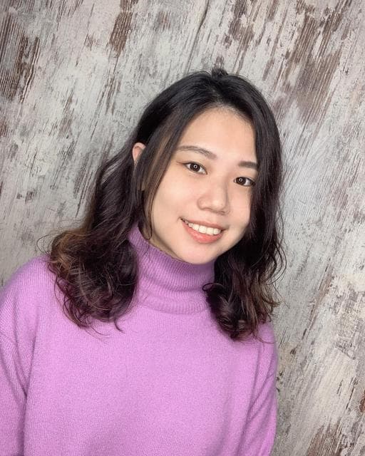 長瀏海、女生染燙、女生長髮