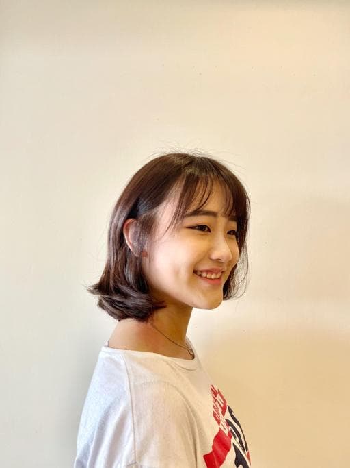女生短髮、女生染髮、短瀏海