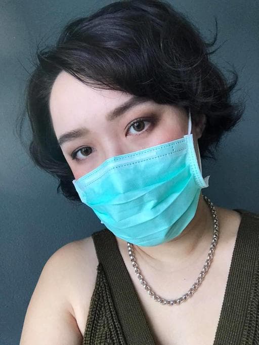 女生短髮、長瀏海、芝山燙髮