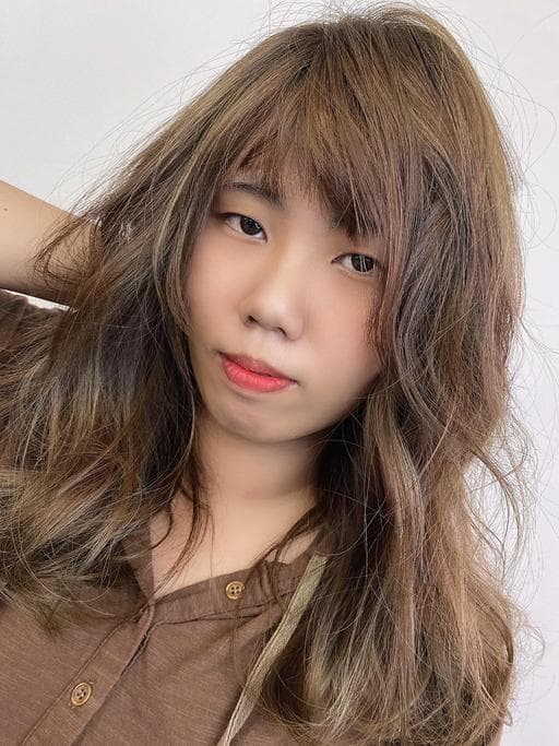 浪漫大卷、漂色、女生長髮