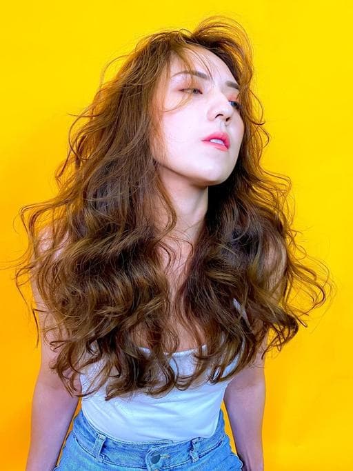溫塑燙、長瀏海、女生染髮