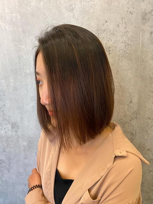女生短髮、鮑伯頭、燙直