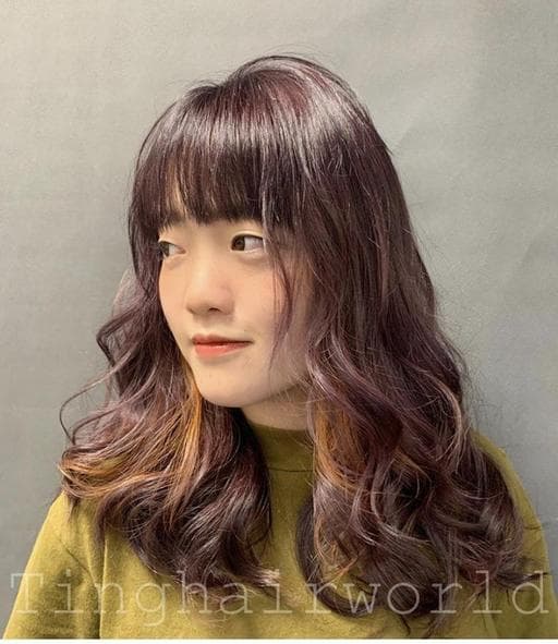 女生中長髮、漂色、女生染髮