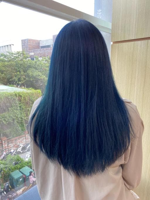 長瀏海、女生長髮、粗硬髮