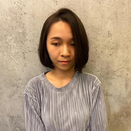 女生短髮、燙直、女生染燙