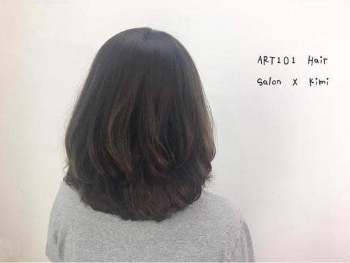 質感、女生長髮、女生染髮