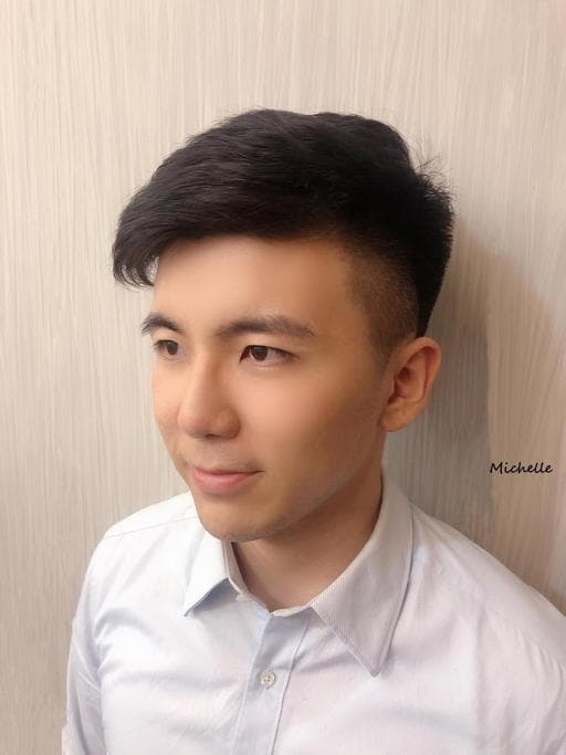 燙卷、男生短髮、男士設計