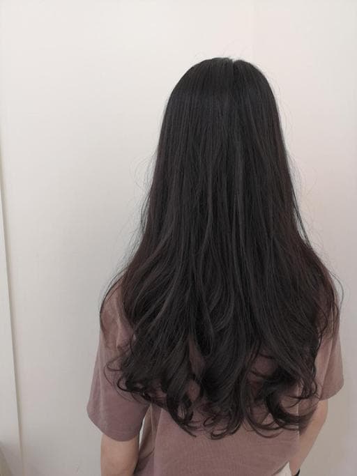 長瀏海、女生長髮、質感溫塑