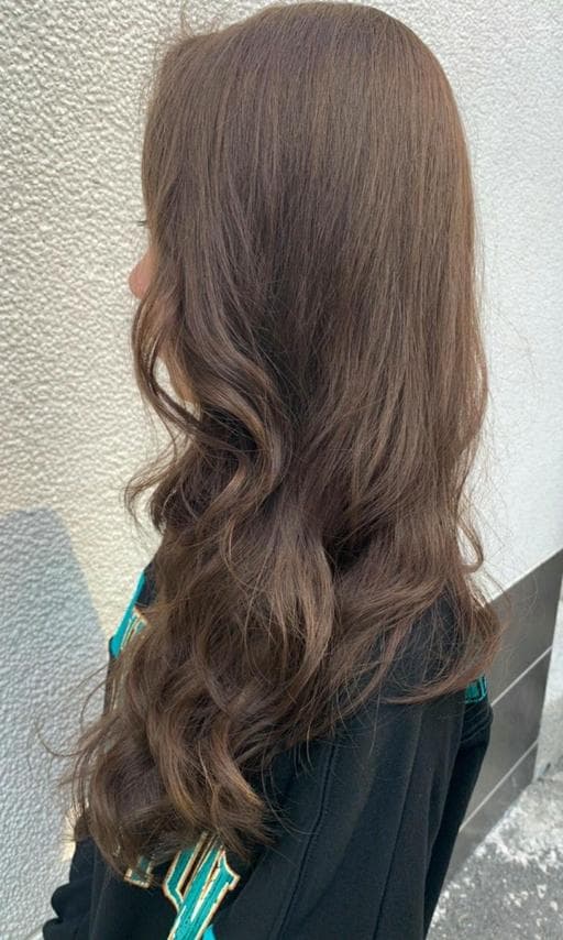 長瀏海、女生長髮、不用漂髮