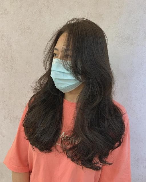 長瀏海、女生染燙、韓系