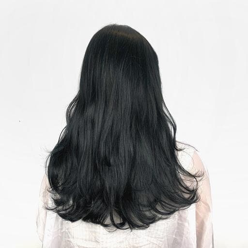 特殊色、長瀏海、設計染