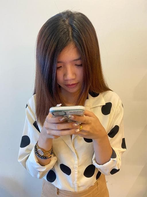 東區燙髮、女生燙髮、燙直