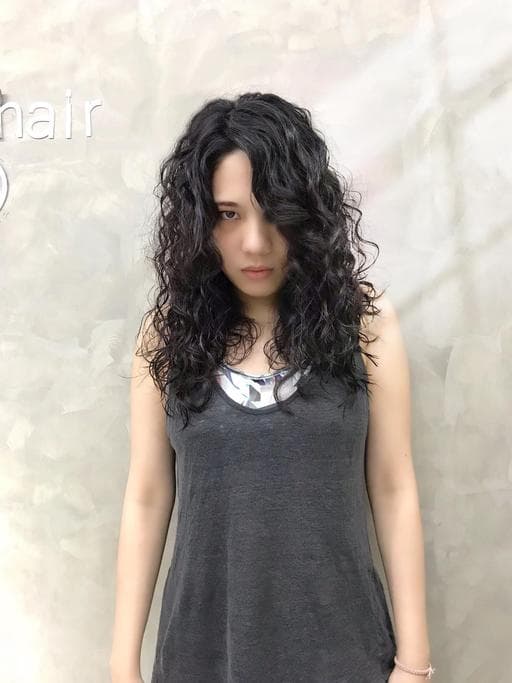 女生長髮、溫塑燙、女生燙髮