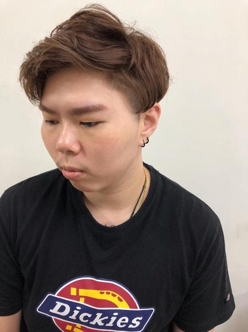 男生短髮、男生Undercut、男生卷髮