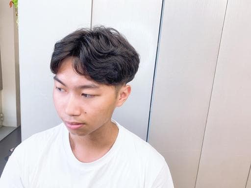 燙卷、男生短髮、男士設計