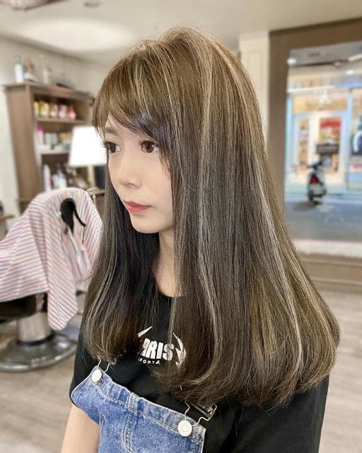 手刷染髮、歐美線條刷染、高雄推薦染髮