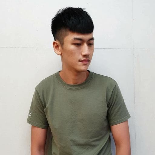 男生短髮、男生Undercut、短瀏海