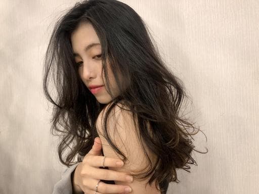 女生長髮、長瀏海、女生燙髮