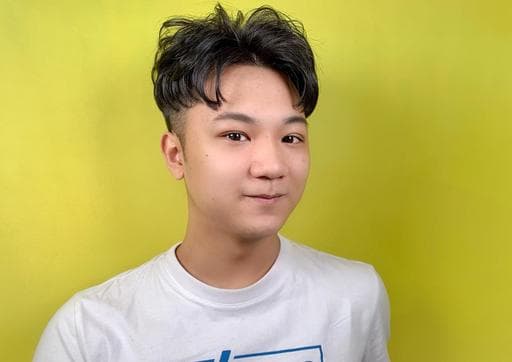 長瀏海、男生短髮、男生卷髮