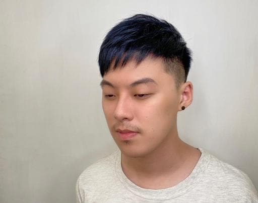男生短髮、漂色、男生Undercut