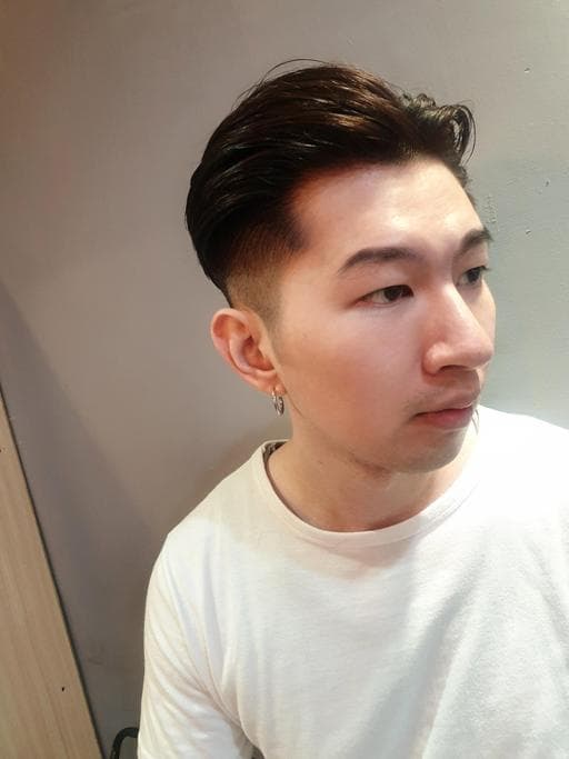 男生短髮、油頭、男生Undercut